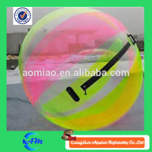 colorful best quality 0.9 mm PVC/TPU inflatable walk on water ball commercial